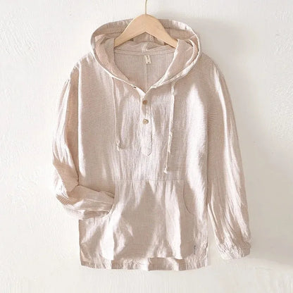 ANDORA LINEN HOODIE