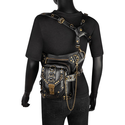 PHANTOM™ STEAMPUNK LEATHER HOLSTER BAG