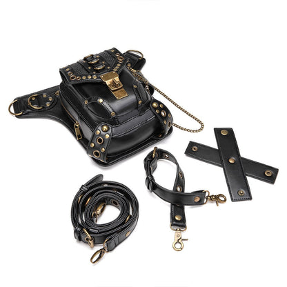 PHANTOM™ STEAMPUNK LEATHER HOLSTER BAG