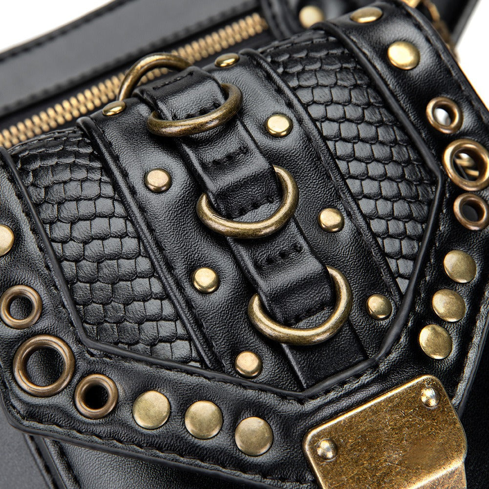 PHANTOM™ STEAMPUNK LEATHER HOLSTER BAG
