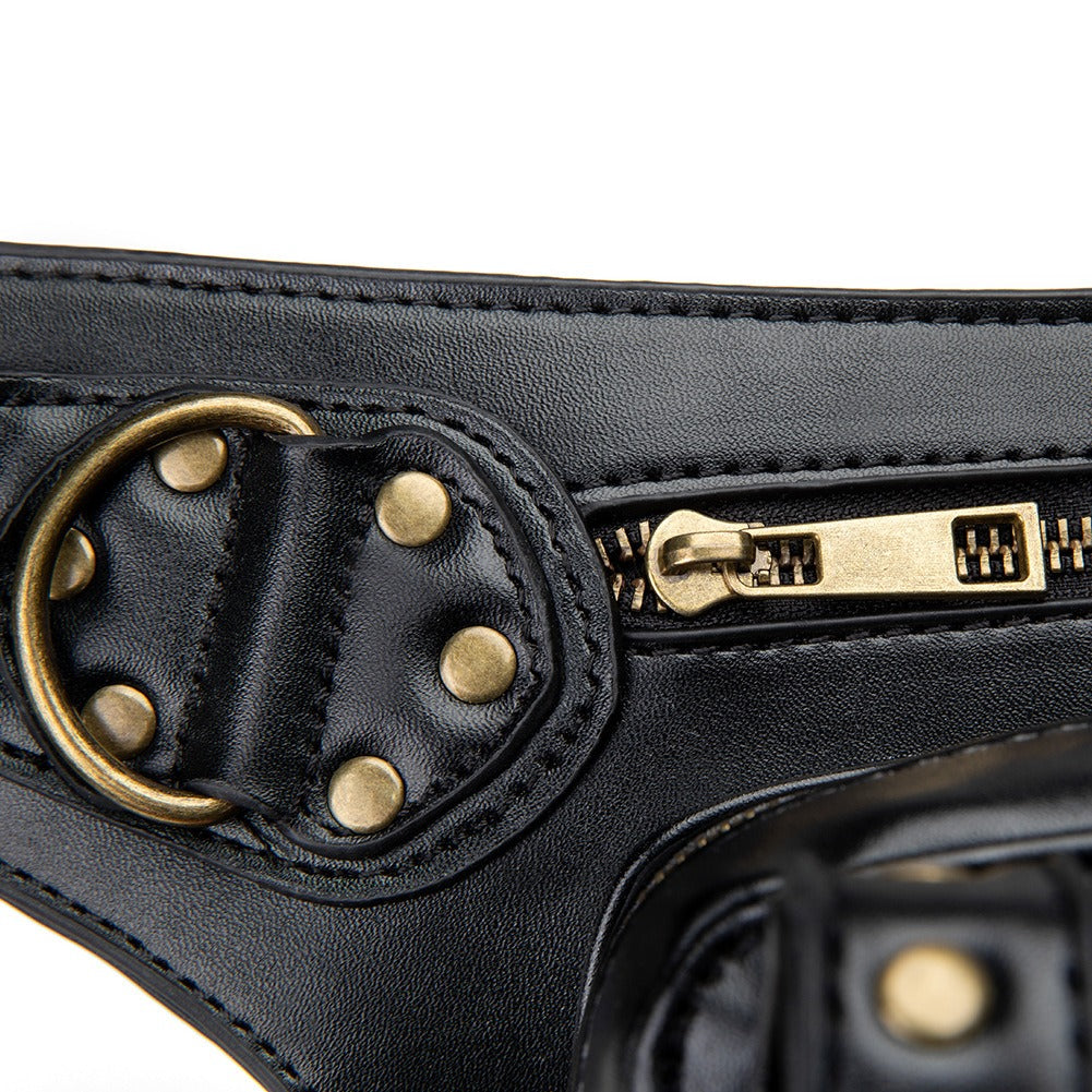 PHANTOM™ STEAMPUNK LEATHER HOLSTER BAG