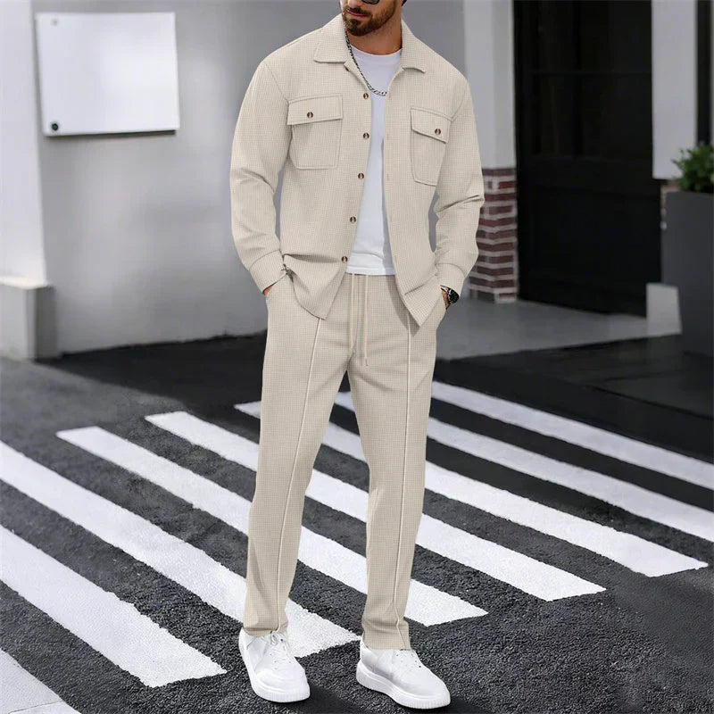 LORENZO | WAFFLE KNIT SET