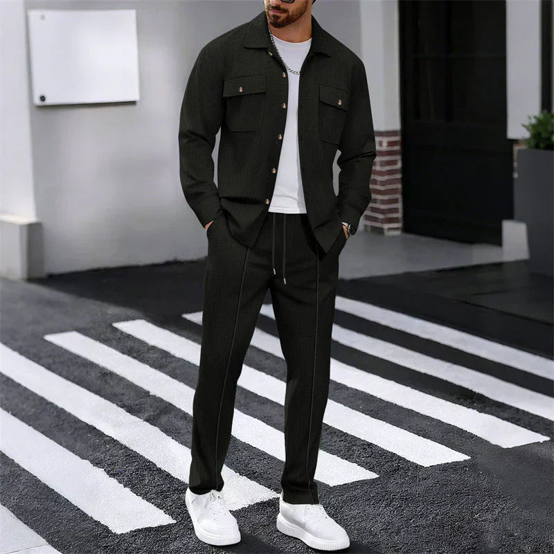 LORENZO | WAFFLE KNIT SET