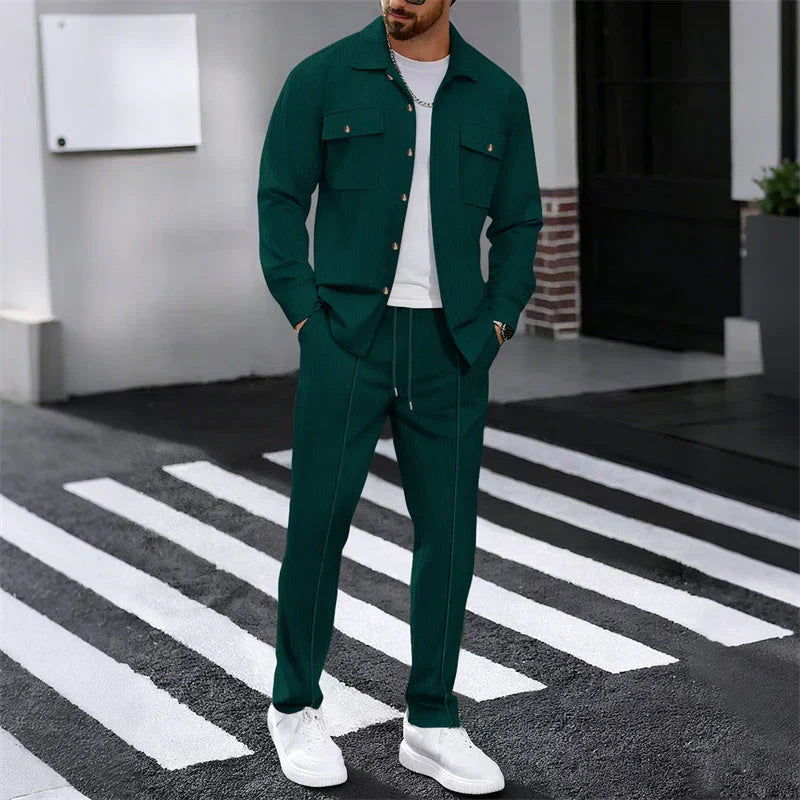 LORENZO | WAFFLE KNIT SET