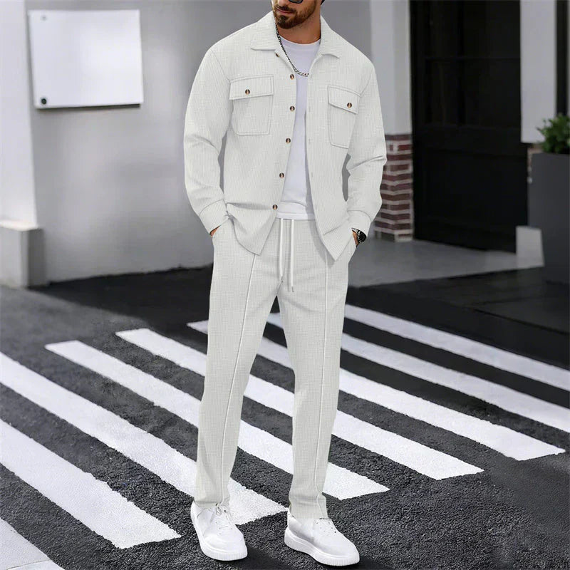 LORENZO | WAFFLE KNIT SET